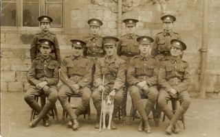 Cadet Corps with Lieut. 'Dixey' Cossins 1916