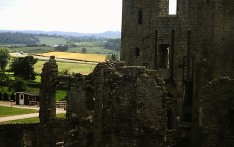 Raglan Castle July 1979