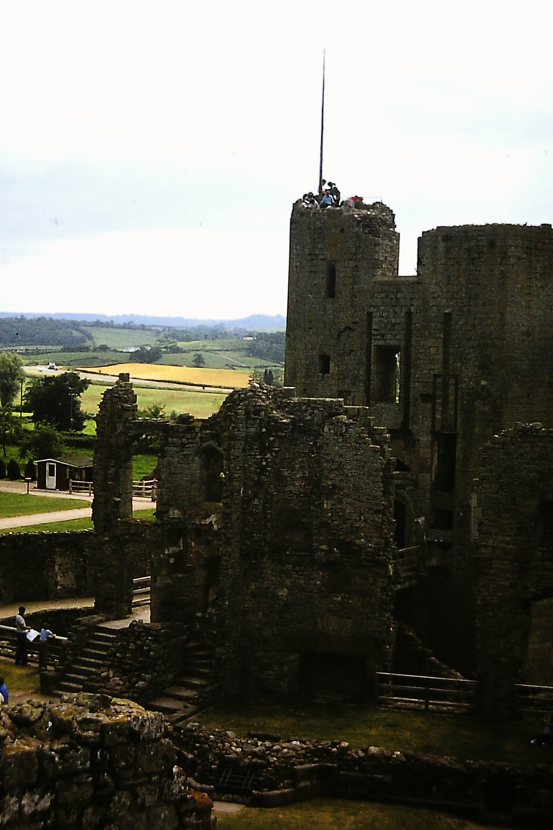 Raglan Castle 2nd Year Trip July 1979