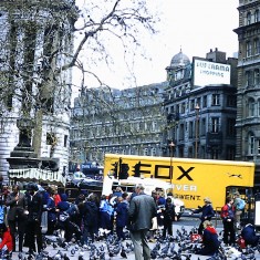 11. London Y7 Trafalgar Square 6.5.1980 London 1st Year Trip 1980 | David Aldred
