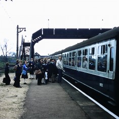 2. London Y7 Moreton Station 6.5.1980 1st Year London Trip Moreton Station 1980 | David Aldred