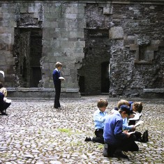 2. Raglan Castle Y8 10.7.1979 Raglan Castle 2nd Year Trip July 1979 | David Aldred