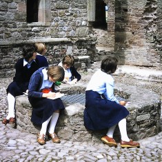 3. Raglan Castle Y8 10.7.1979 Raglan Castle 2nd Year Trip July 1979 | David Aldred