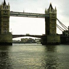 4. London Y7 Tower Bridge 6.5.1980 London 1st Year Trip 1980 | David Aldred