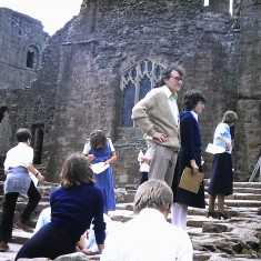 4. Raglan Castle Y8 10.7.1979 Raglan Castle 2nd Year Trip July 1979 | David Aldred