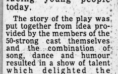 A School Rock Musical Dec 1982