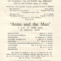 Arms and the Man 1954