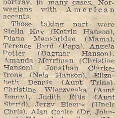 I Remember Mama 1958
