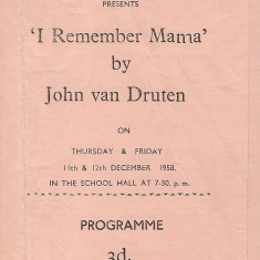 I Remember Mama 1958