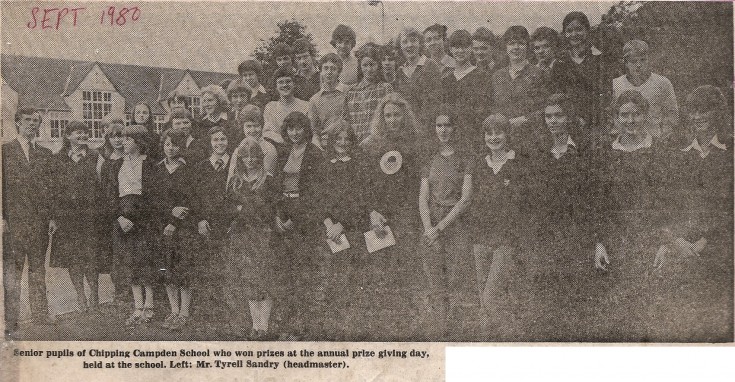 Speech Day September 1980 