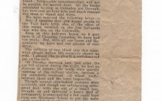 Report on Snow 1916 Evesham Journal