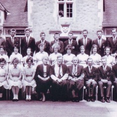 Prefects and senior staff at Grammar School c. 1962/63