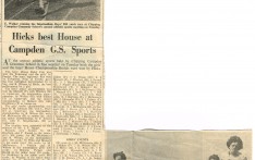 Hicks Best House at Campden G.S. Sports