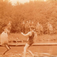 Swimming Sports 1913 at the Lake | Don Ellis