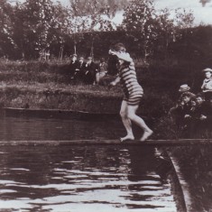 Swimming Sports 1913 at the Lake | Don Ellis