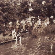 Swimming Sports 1913 at the Lake | Don Ellis