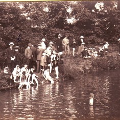 Swimming Sports 1913 at the Lake | Don Ellis