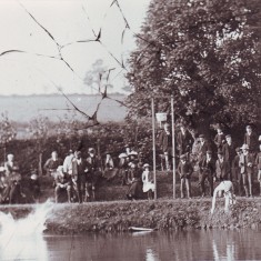 Swimming Sports 1913 at the Lake | Don Ellis