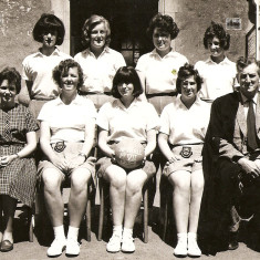 Girls Netball 1953-54